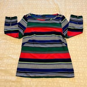 Banana Republic striped blouse